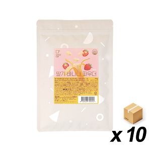 스위트컵 딸기 바나나 파우더 1Kg 10개 (BOX)